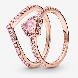 Pandora ring and bracelet set